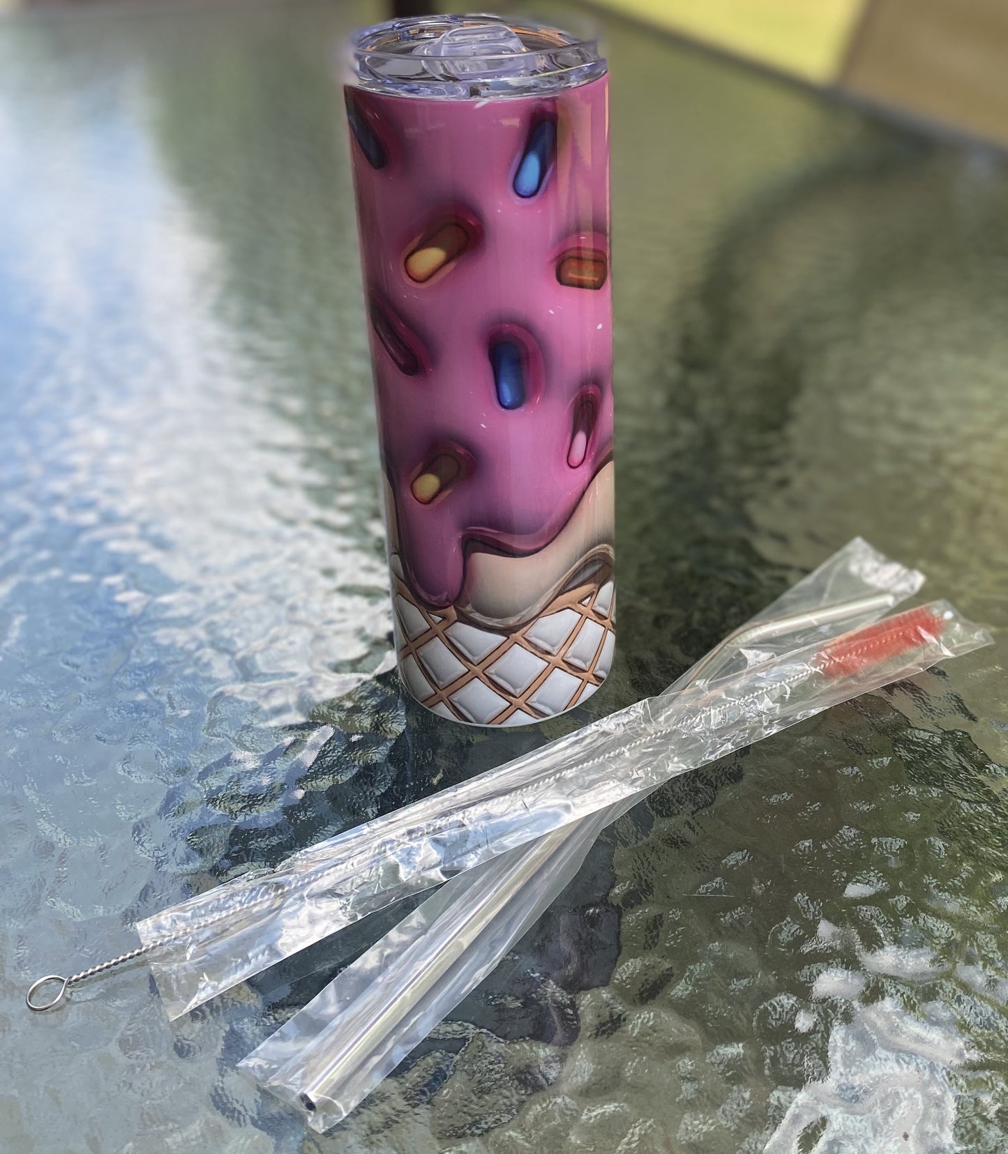 Ice Cream Sunday 20oz Tumbler