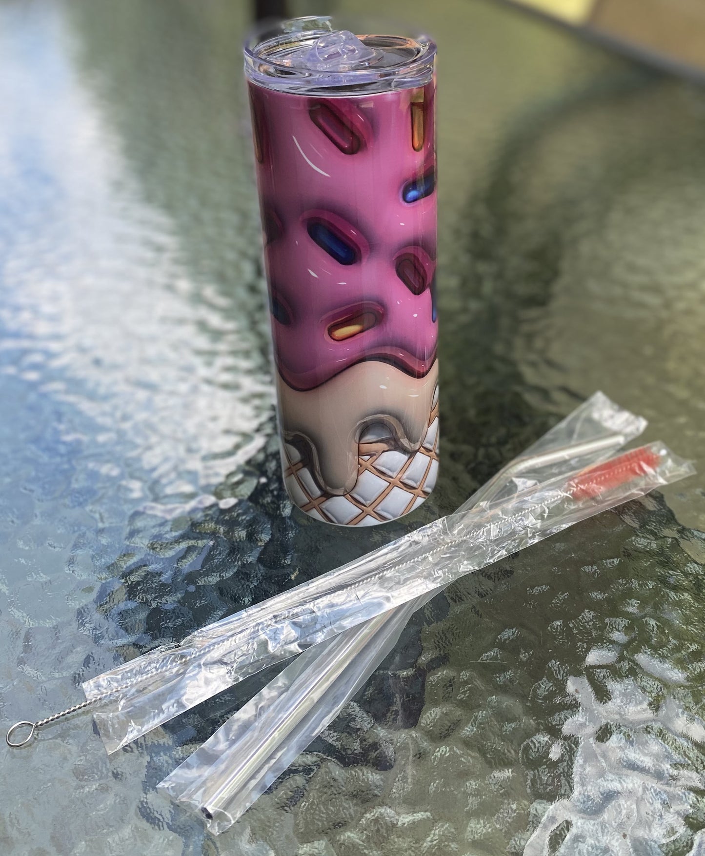 Ice Cream Sunday 20oz Tumbler