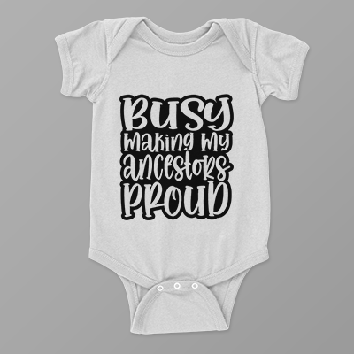 Proud Ancestors Onesie
