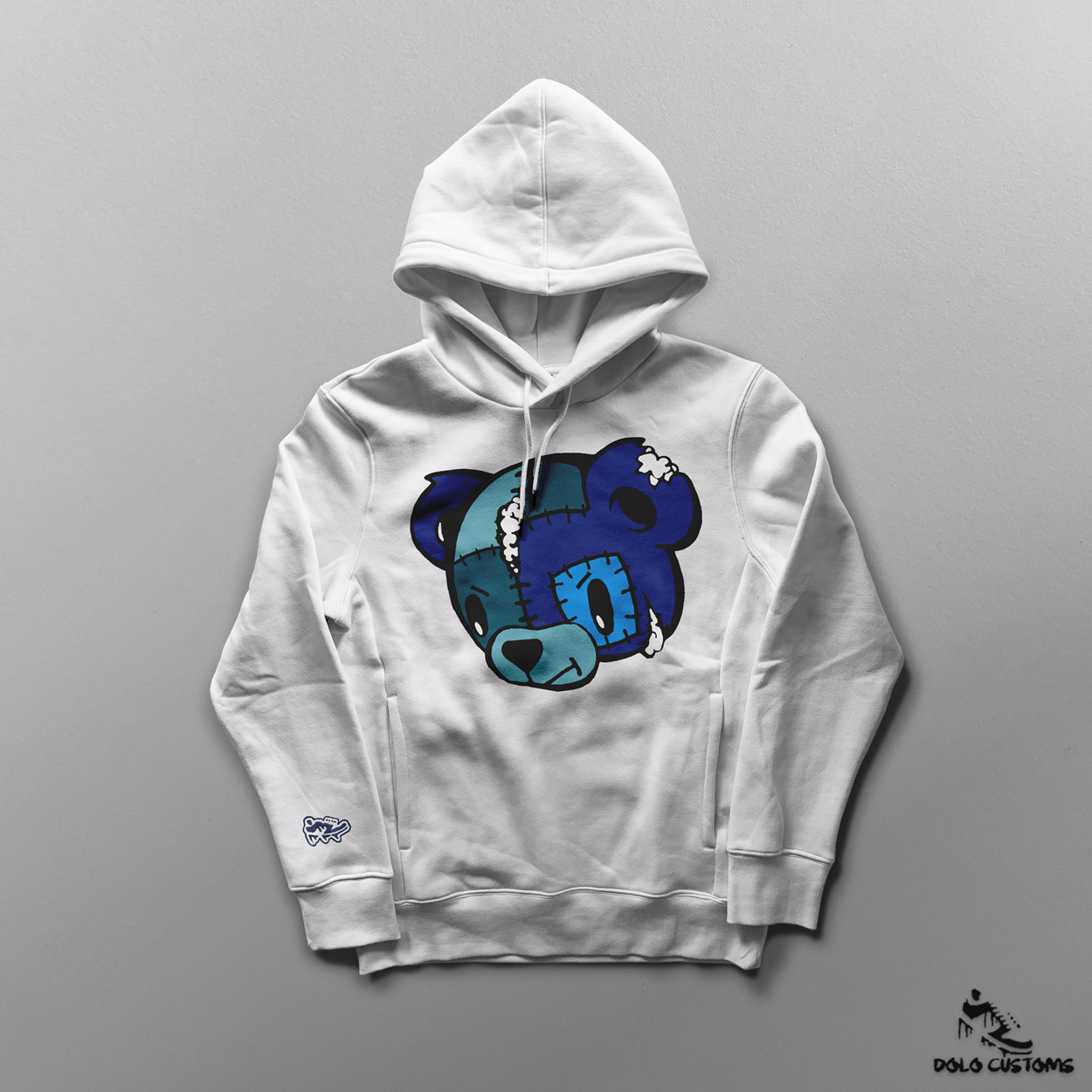 Patchwork Bear Standard Hoodie
