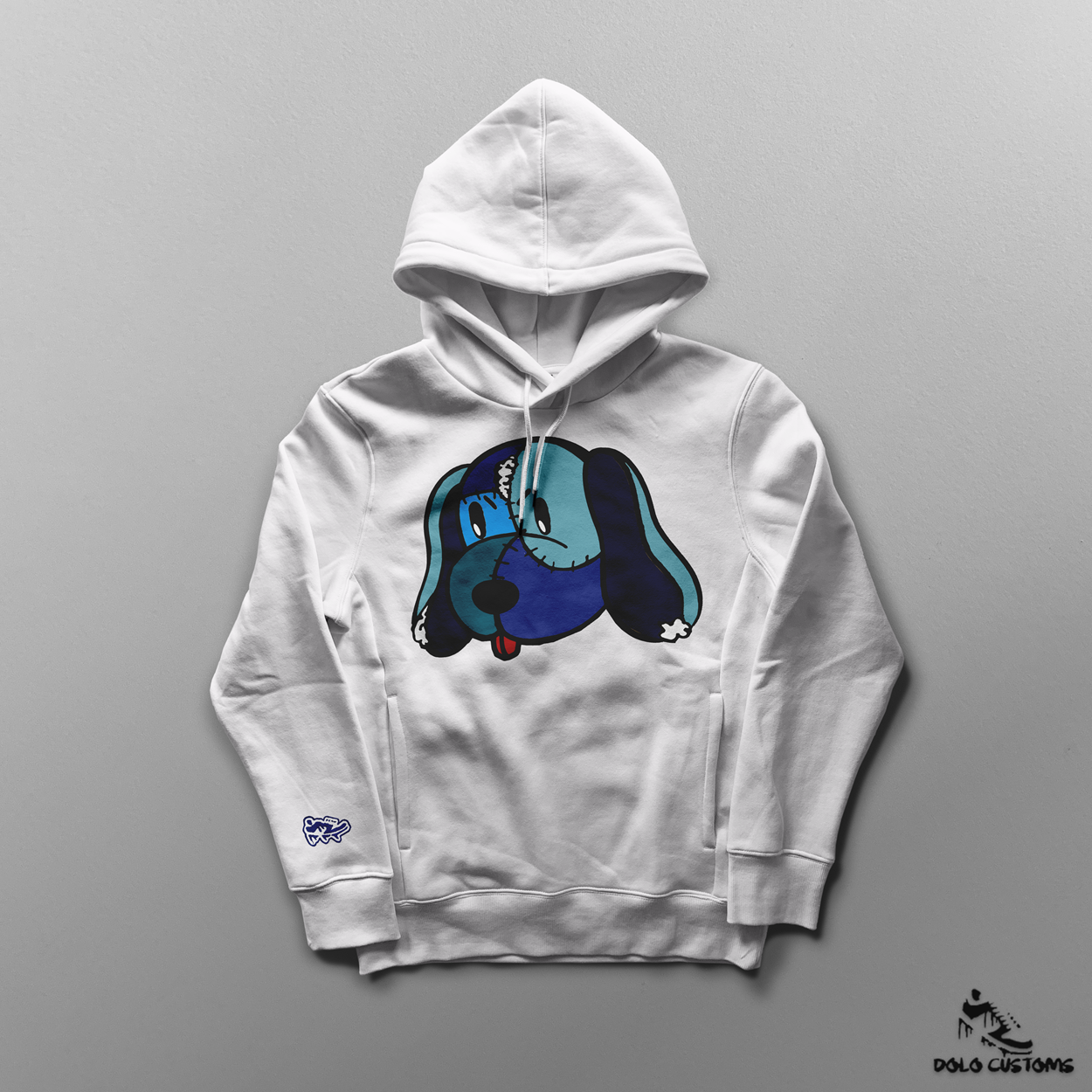 Patchwork Dog Standard Hoodie
