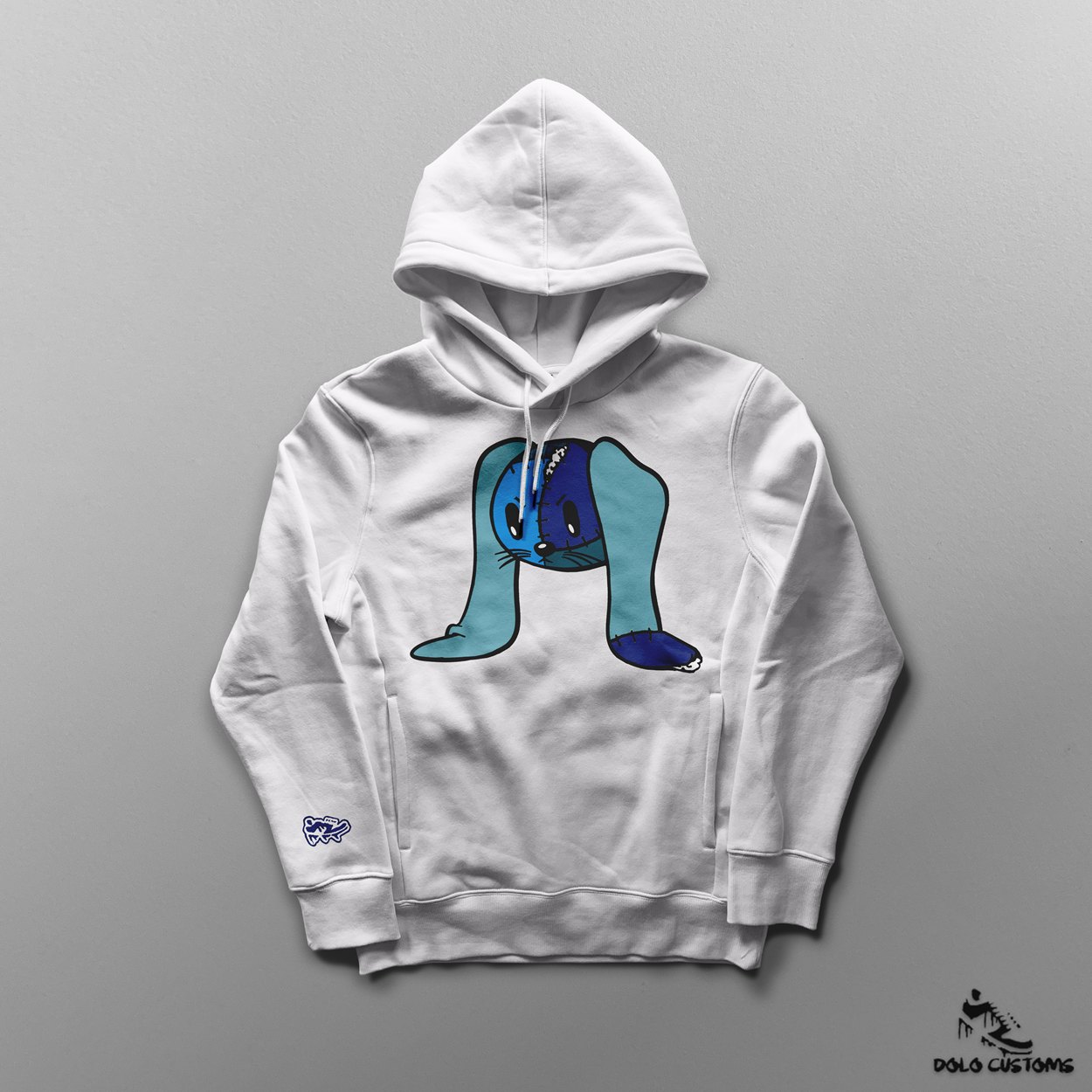 Patchwork Rabbit Heavyweight Hoodie