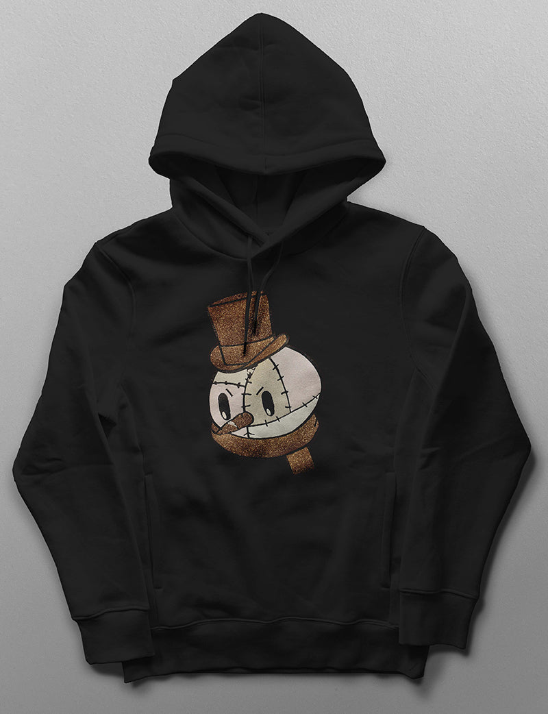 Patchwork Snowman Hoodie
