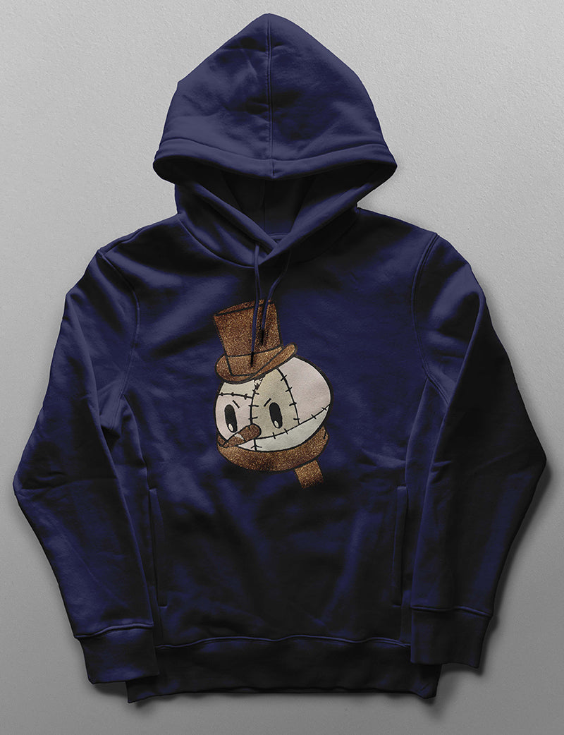 Patchwork Snowman Hoodie