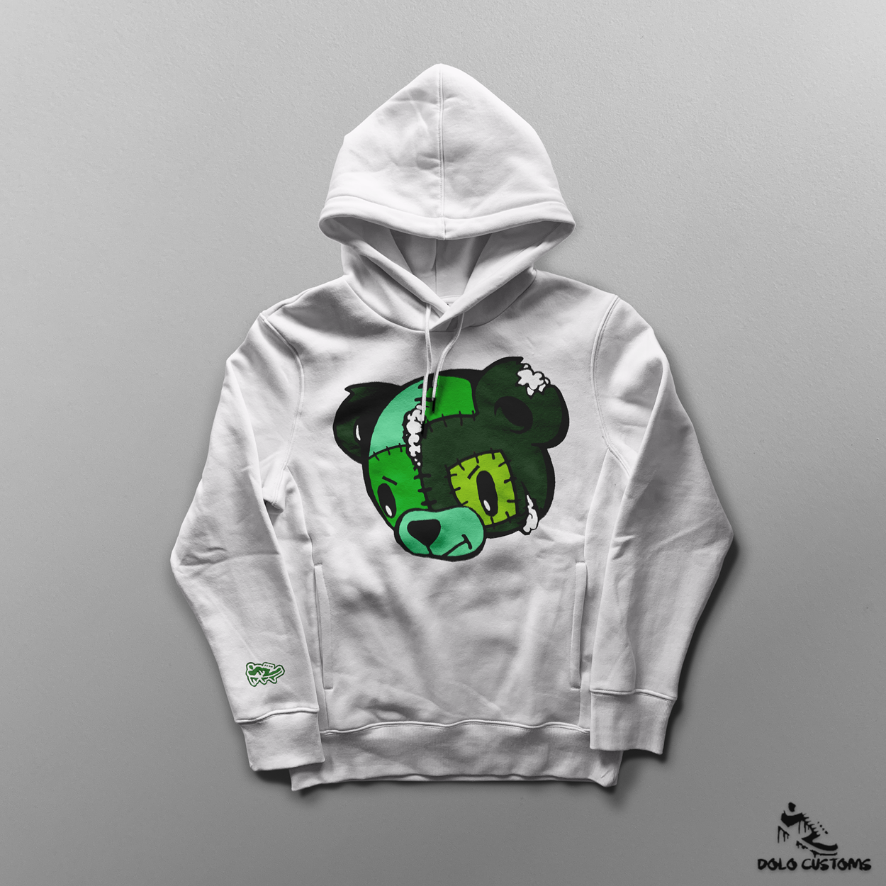 Patchwork Bear Standard Hoodie