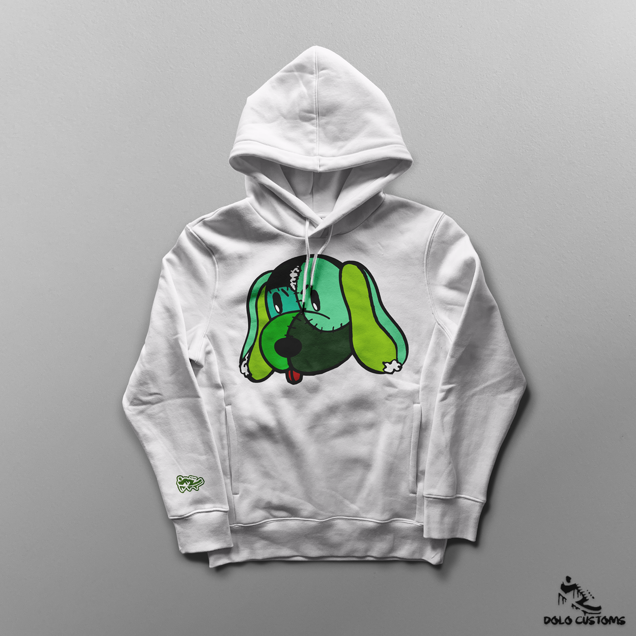 Patchwork Dog Standard Hoodie