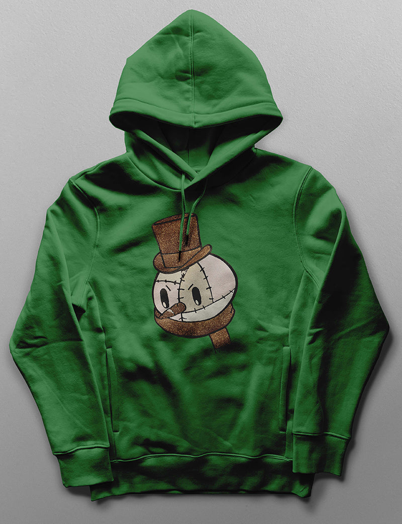 Patchwork Snowman Hoodie