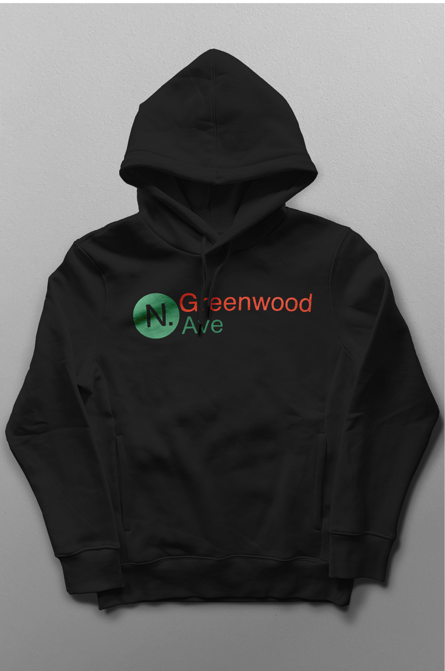 N. Greenwood Ave. - Womans Hoodie