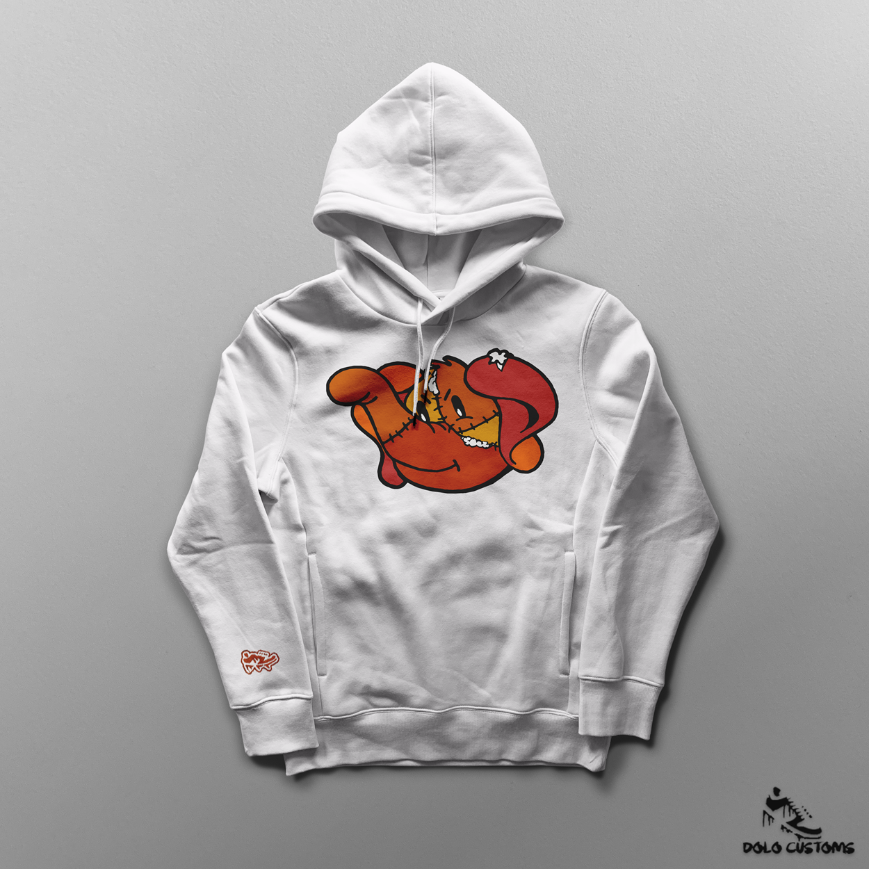 Patchwork Elephant Heavyweight Hoodie