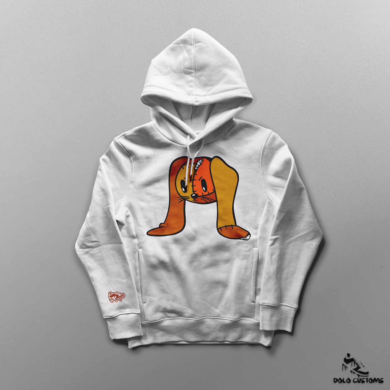 Patchwork Rabbit Heavyweight Hoodie