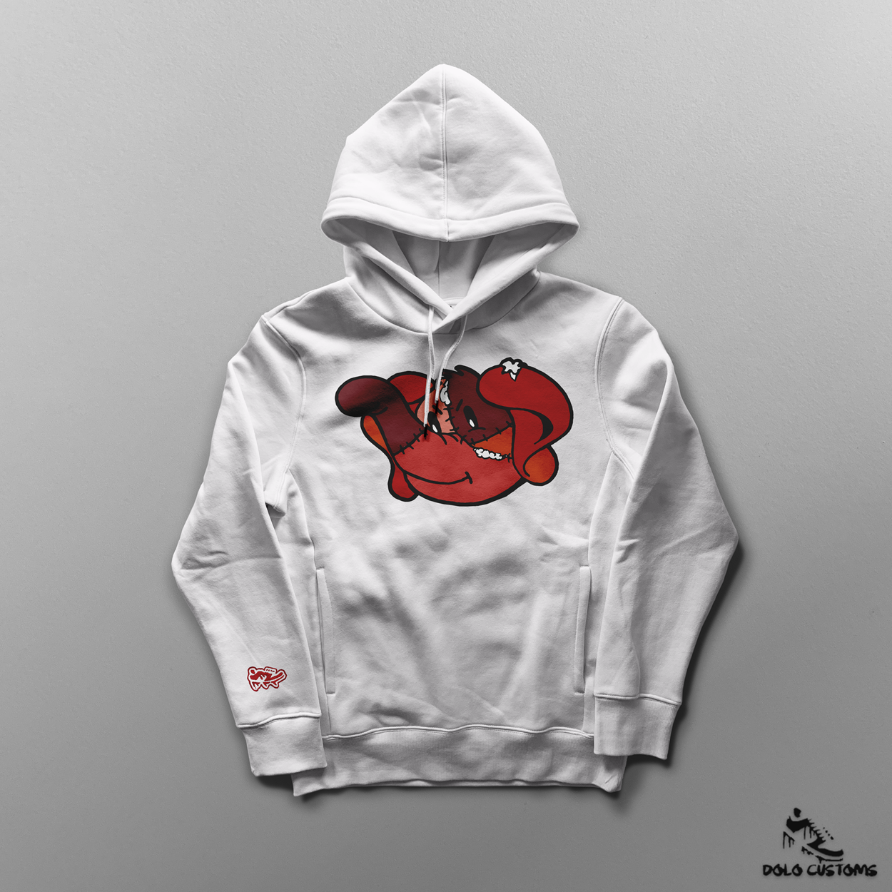 Patchwork Elephant Heavyweight Hoodie