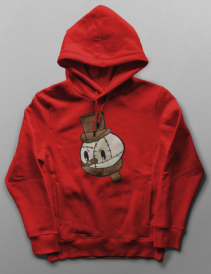 Patchwork Snowman Hoodie