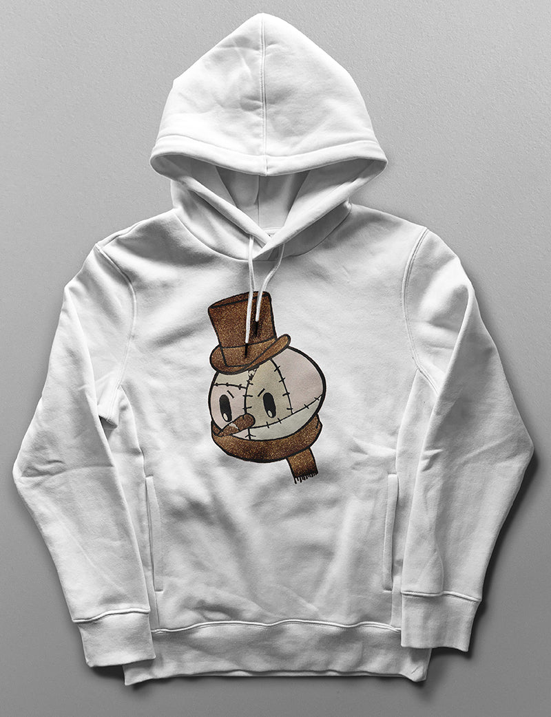 Patchwork Snowman Hoodie