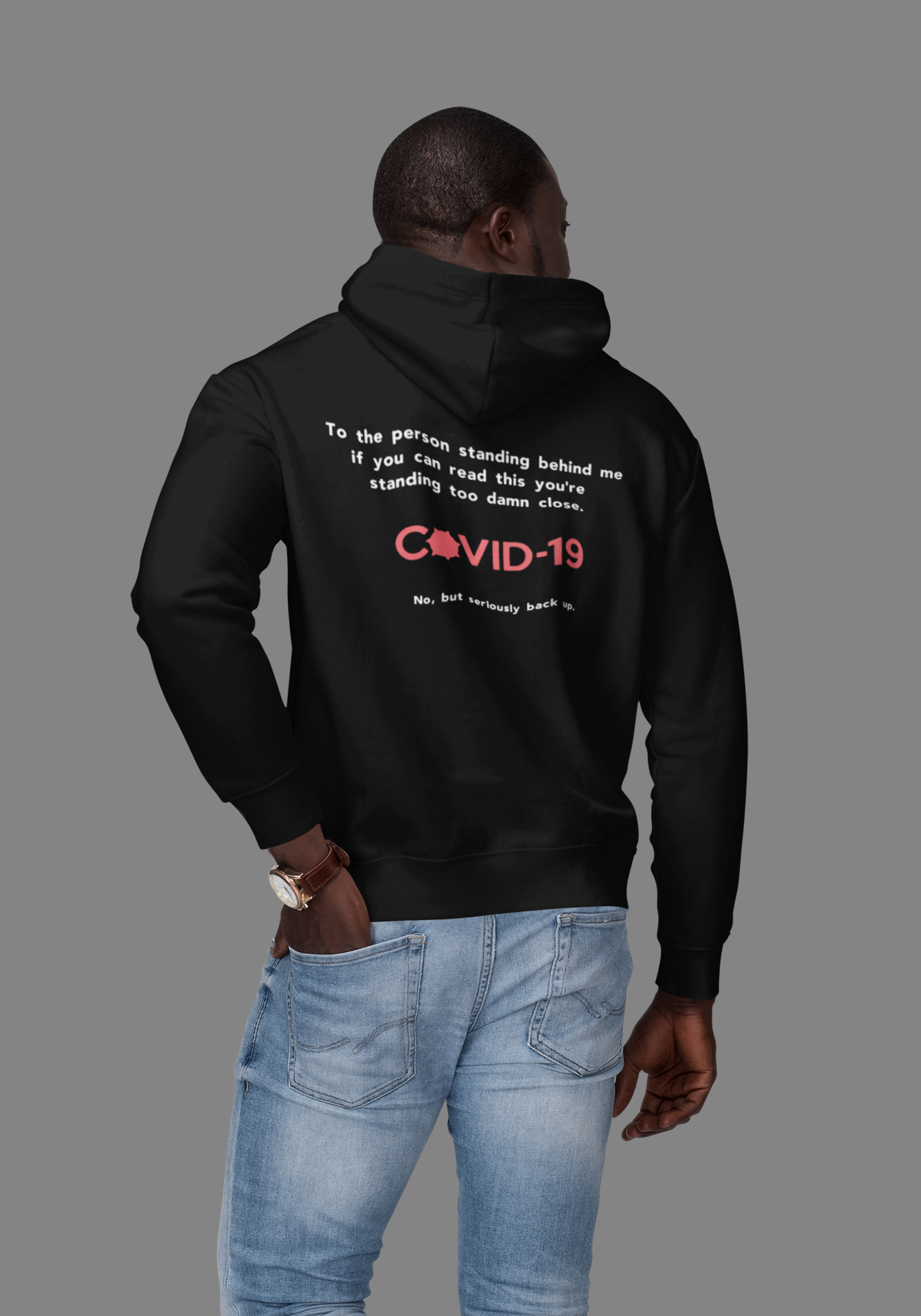 Covid 19 Heavyweight Hoodie