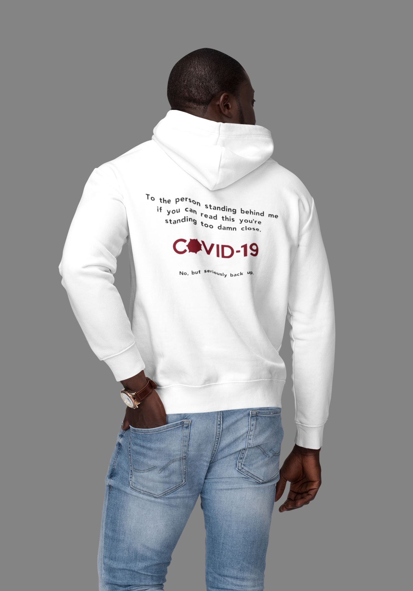 Covid 19 Heavyweight Hoodie