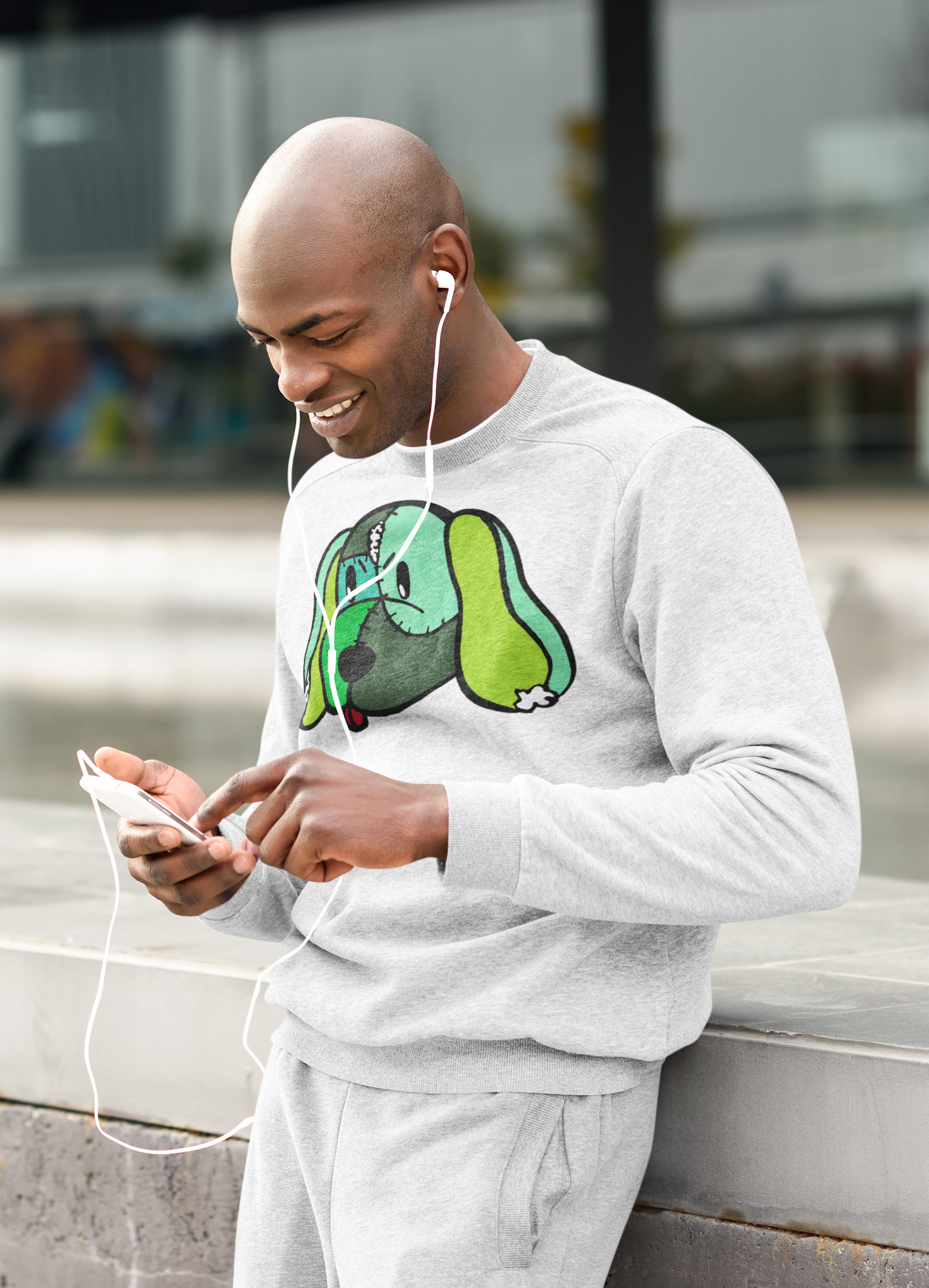 Patchwork Dog Sweatshirt