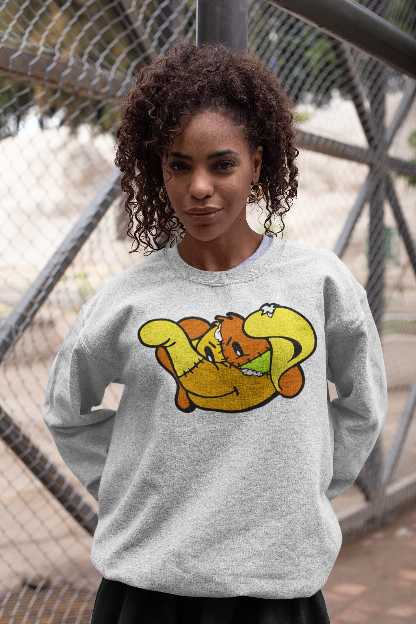 Patchwork Elephant Sweatshirt