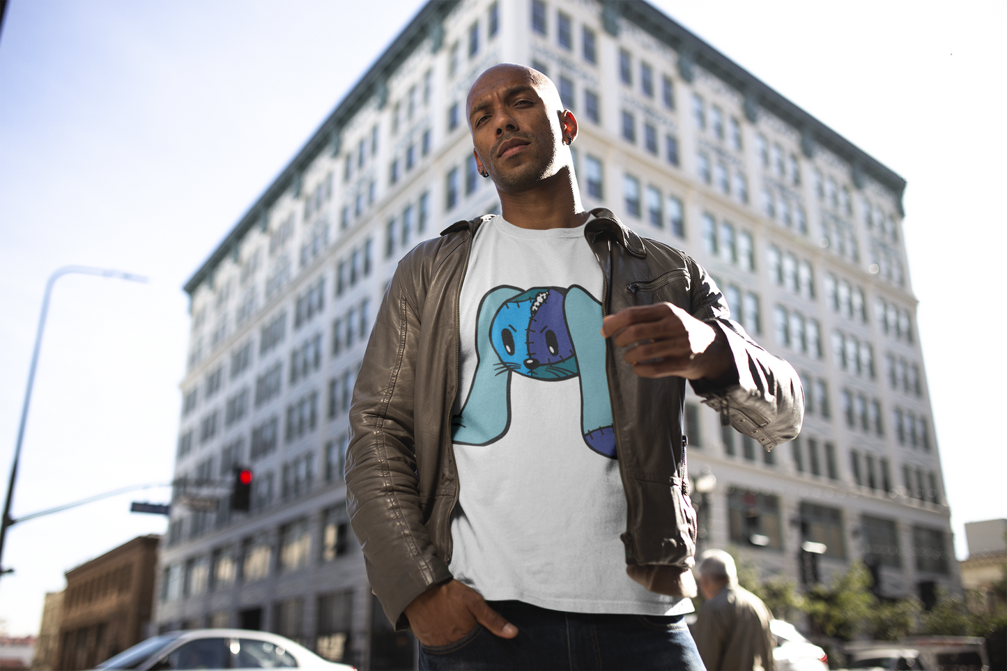 Patchwork Rabbit Short Sleeve T