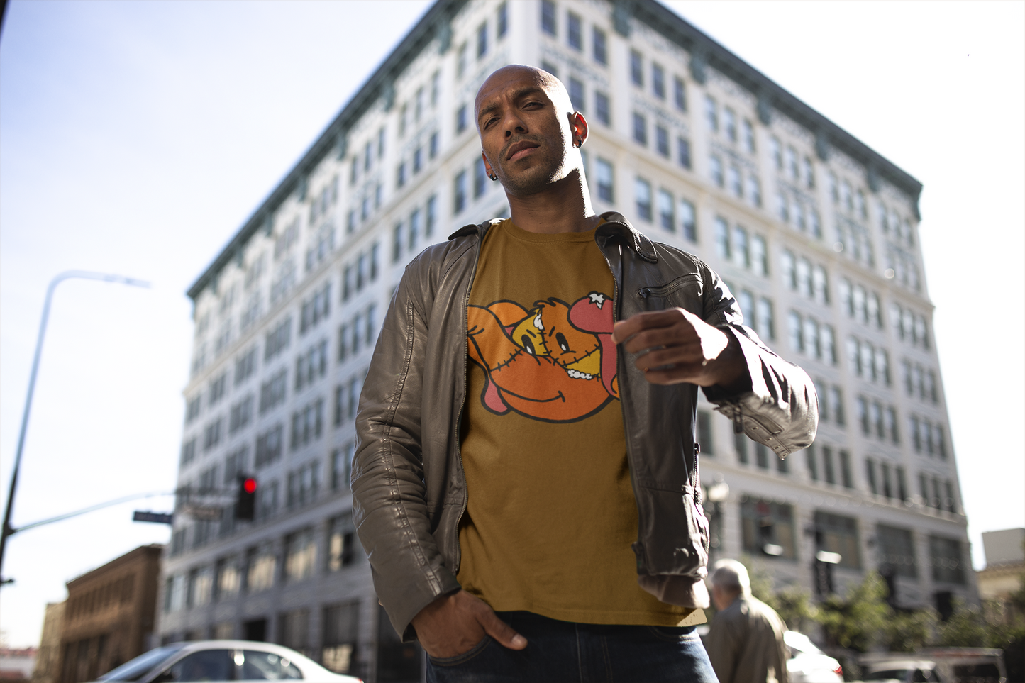 Patchwork Elephant Short Sleeve T