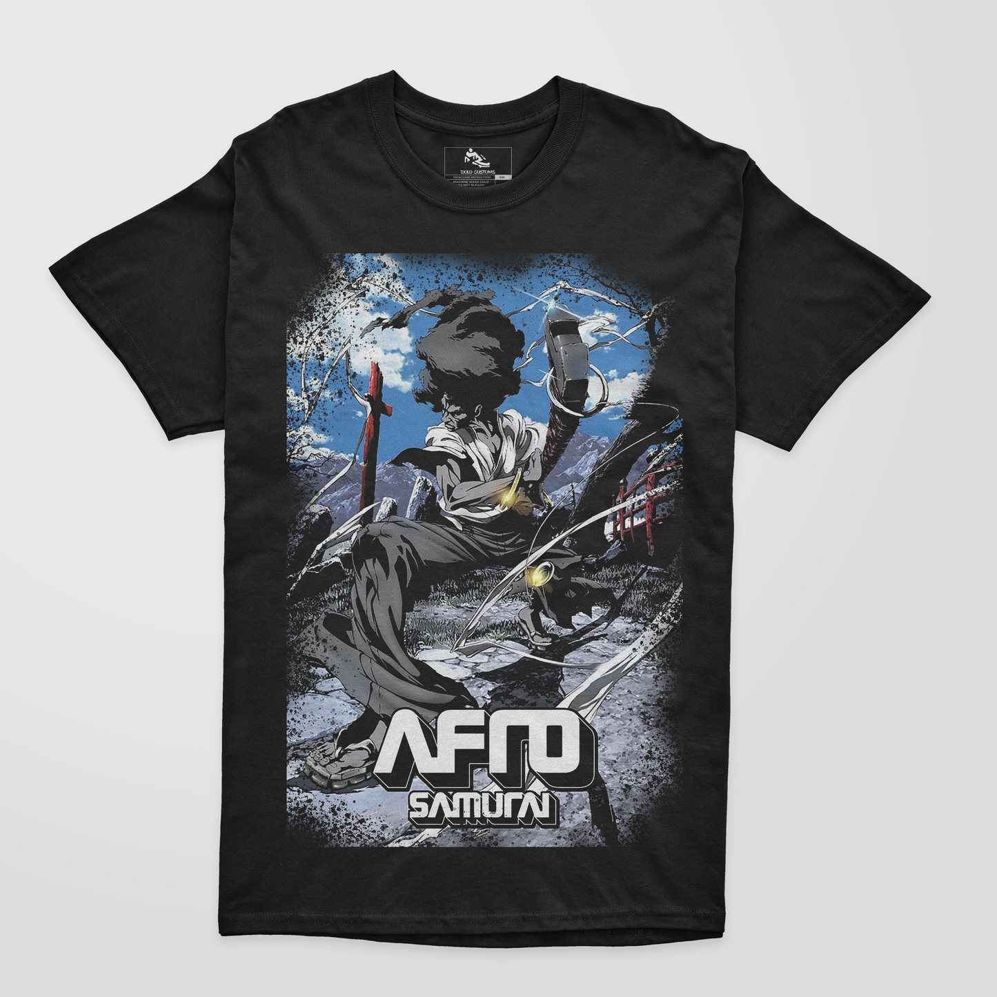 Afro Samurai - Blue Tone TShirt