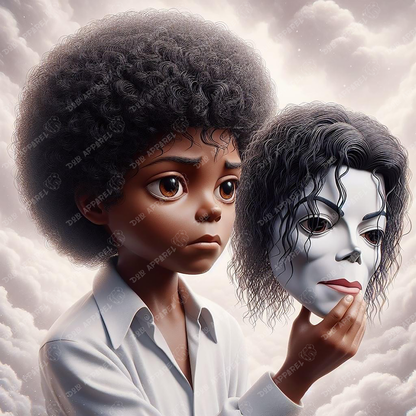 Man in the Mirror  - Young Michael Tee