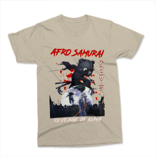 Afro Samurai Revenge of Kuma T Shirt