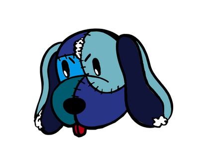 Patchwork Dog - Youth Hoodie