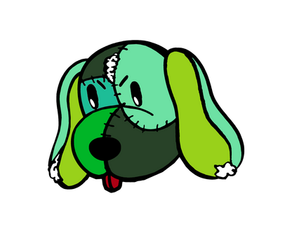 Patchwork Dog - Youth Hoodie